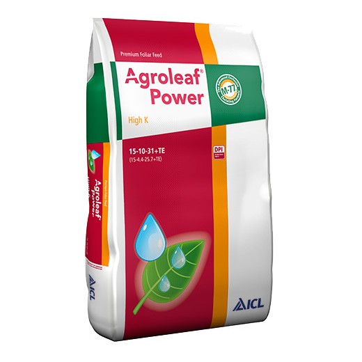 AGROLEAF POWER HIGH K 15+10+31+TE